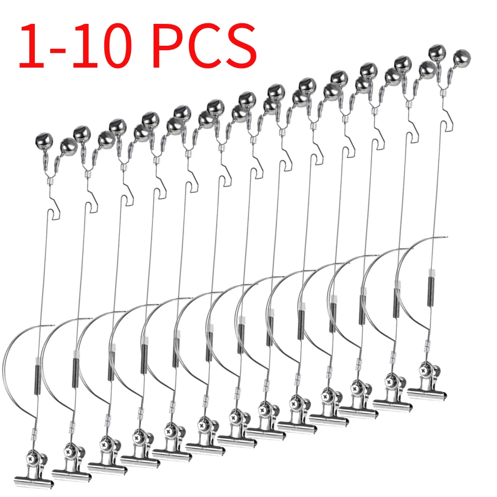 Fishing Equipment Rod - 1-10 buah Alarm gigitan bel pancing,