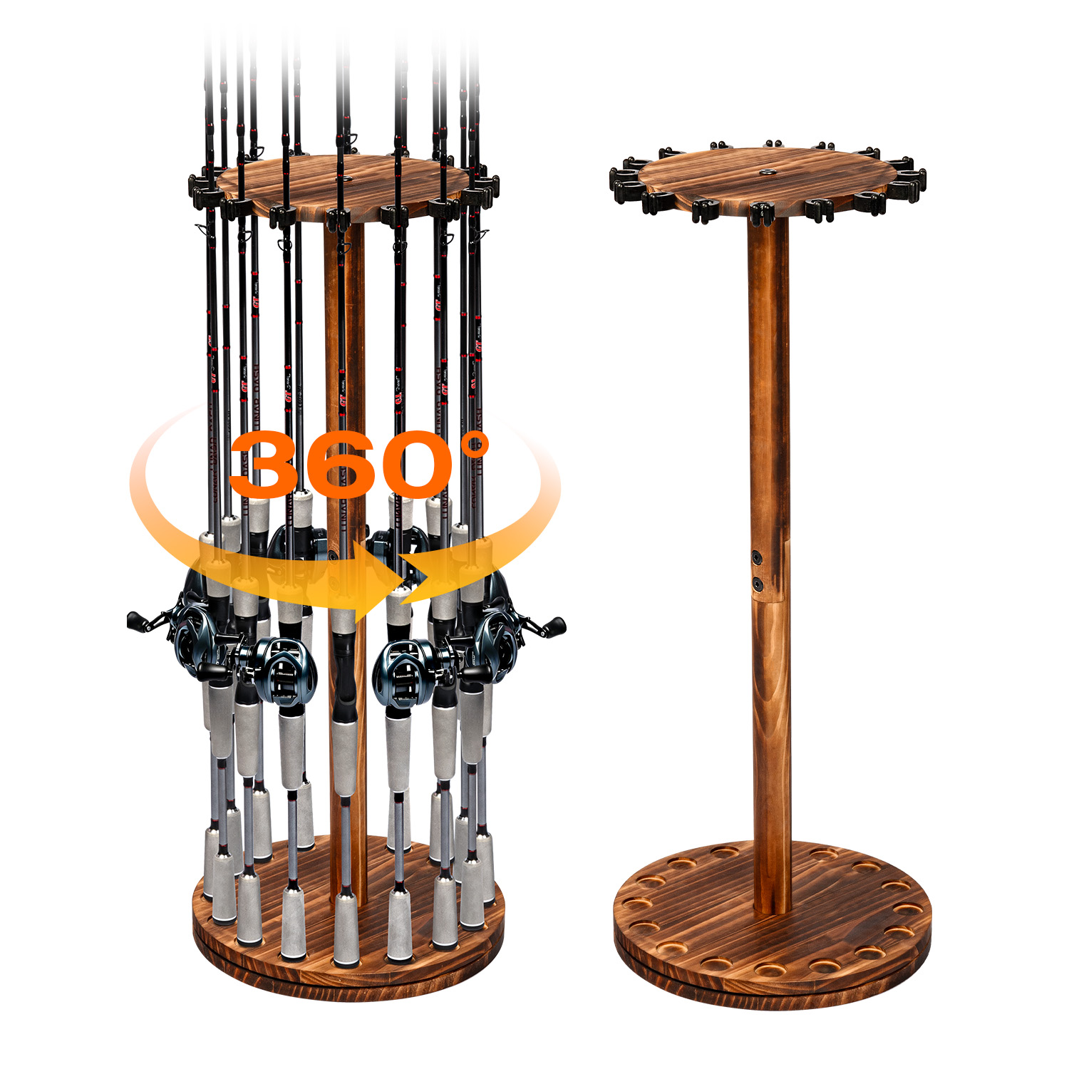 Fishing Equipment Holder - Rak Penyimpanan dan Pajangan Joran Pancing