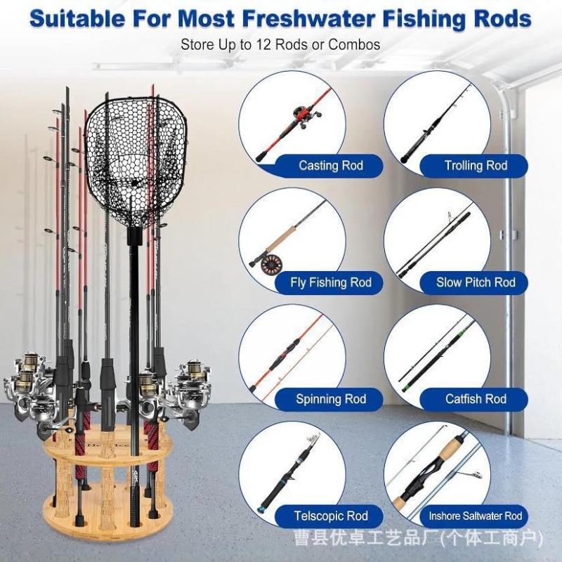 Rak Penyimpanan Joran Pancing  - Fishing Equipment Rod ulasan dan harga
