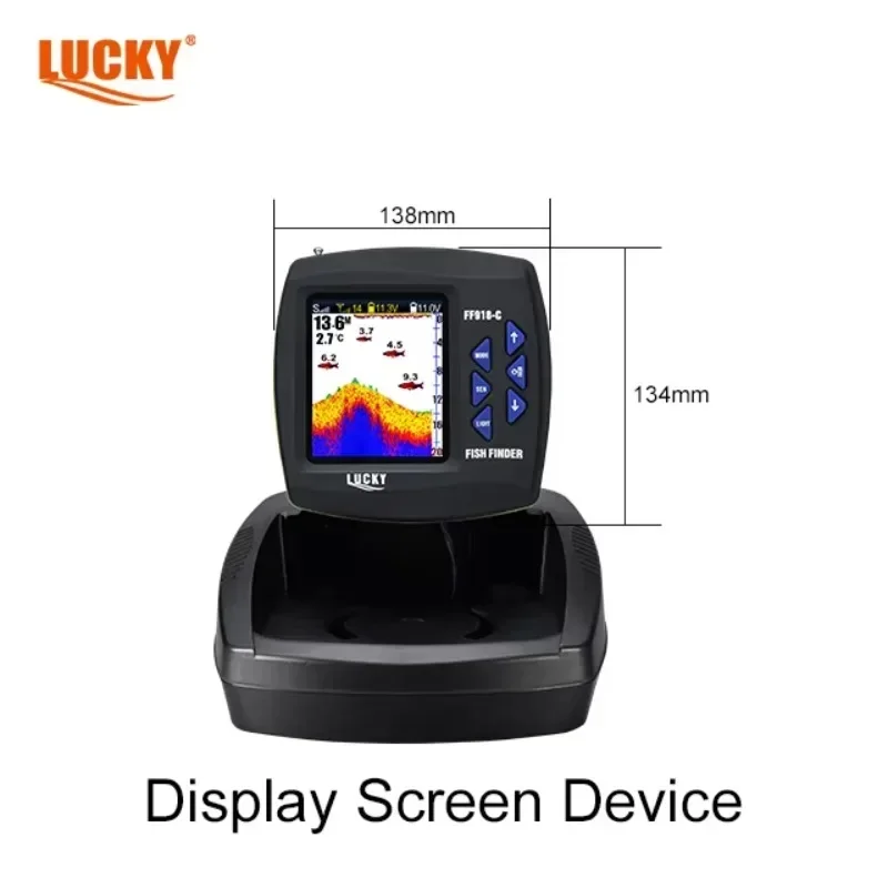 LUCKY FF918C-WL Layar Warna LU - Fish Finder ulasan dan harga